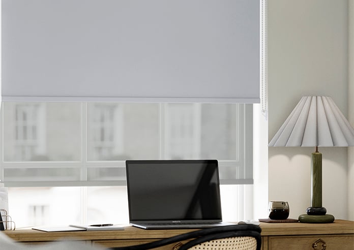 Rimini (Blackout), Grey & Optima Alto - Double Roller Blind - Image 5